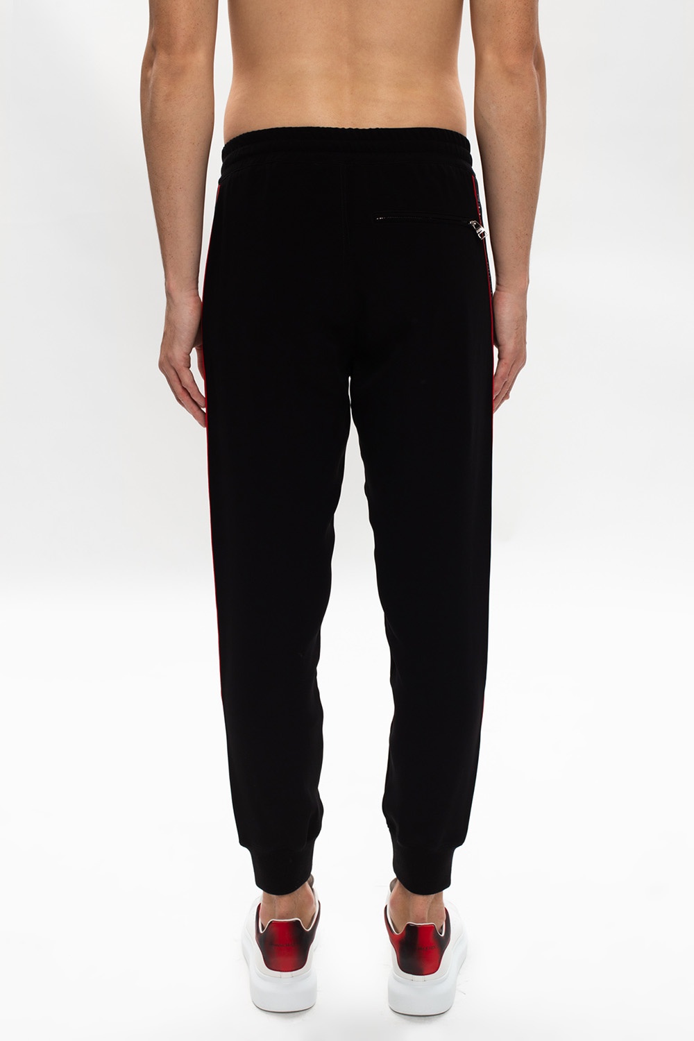 Alexander McQueen Side-stripe track pants | Men's Clothing | IetpShops